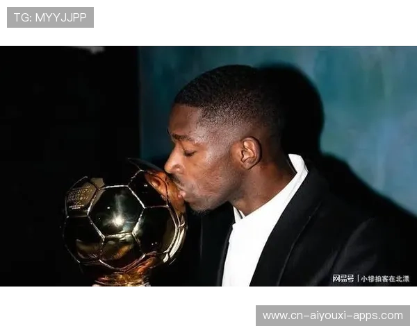 登贝莱金球领奖泪目，感激巴萨六年磨炼，登贝莱在巴萨踢什么位置